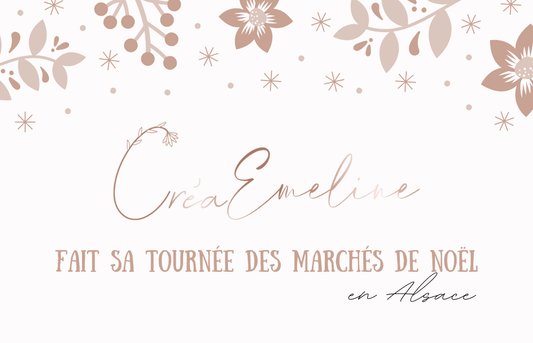 Marchés de Noël 2024 - CréaEmeline
