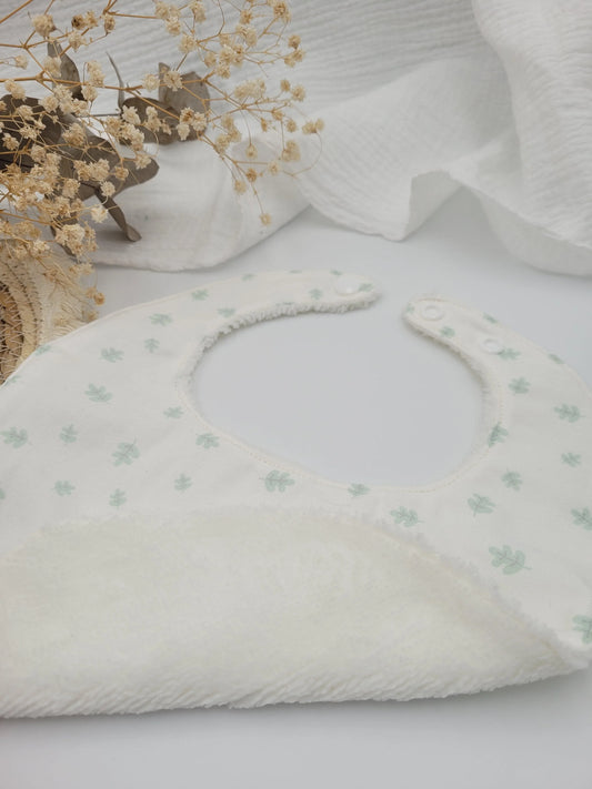 Bavoir - Faustine - CréaEmeline - accessoire - fait-main