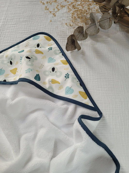 Cape de bain - Koala - CréaEmeline - accessoire - fait-main