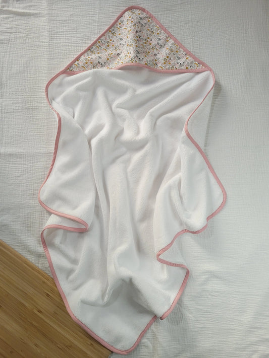 Cape de bain - Alicia - CréaEmeline - accessoire - fait-main