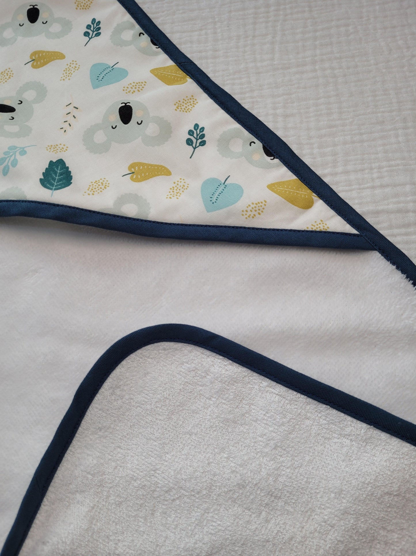 Cape de bain - Koala - CréaEmeline - accessoire - fait-main