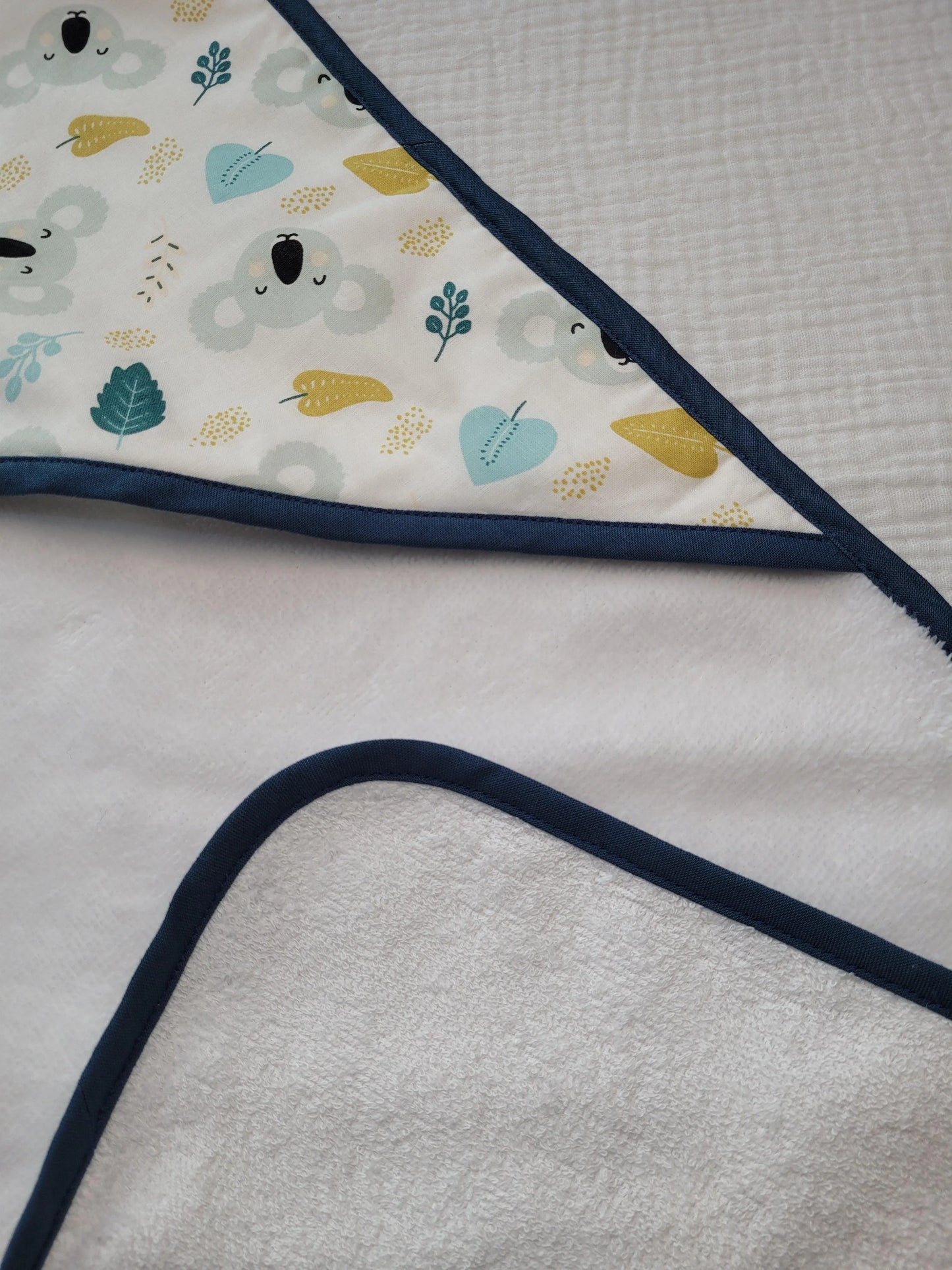 Cape de bain - Koala - CréaEmeline - accessoire - fait-main