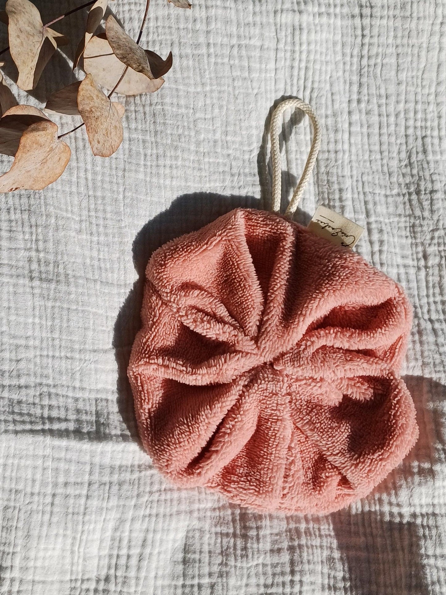 Coffret produits pour la salle de bain - Mia rose - CréaEmeline - accessoire - fait-main