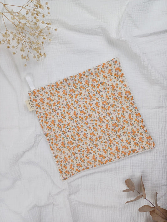 Serviette visage / main - Alba - CréaEmeline - accessoire - fait-main