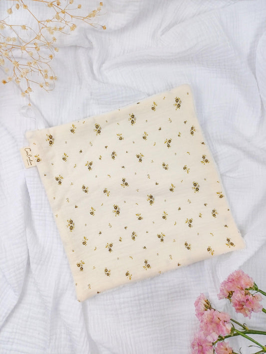 Serviette visage / main - Olivia - CréaEmeline - accessoire - fait-main