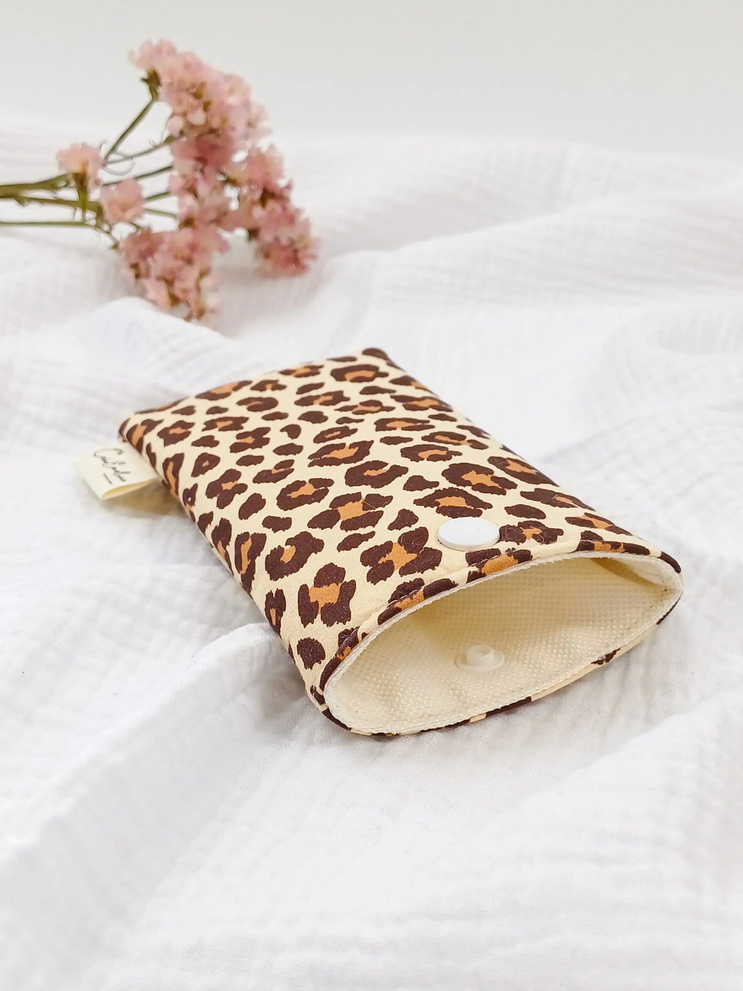 Etui à lunettes - Léopard - CréaEmeline - accessoire - fait-main