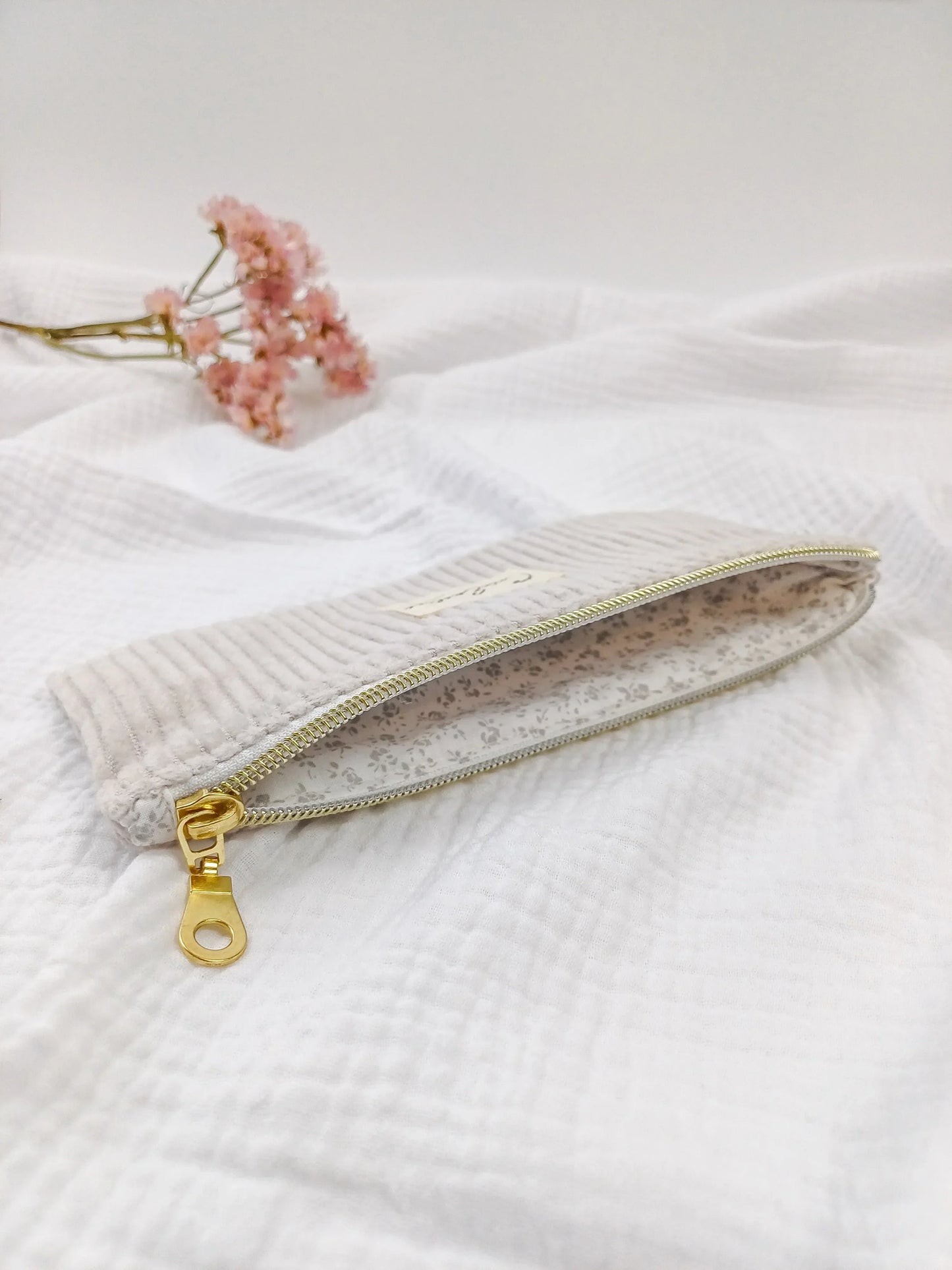 Trousse à pinceaux de maquillage - Sur-mesure - CréaEmeline - accessoire - fait-main