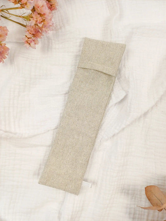 Pochette pour brosse à dents - Lurex - CréaEmeline - accessoire - fait-main