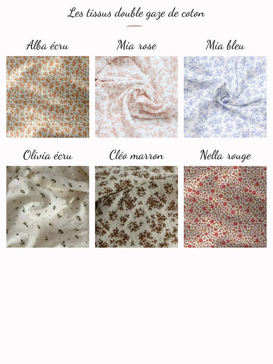 Serviette visage / main - sur-mesure - CréaEmeline - accessoire - fait-main