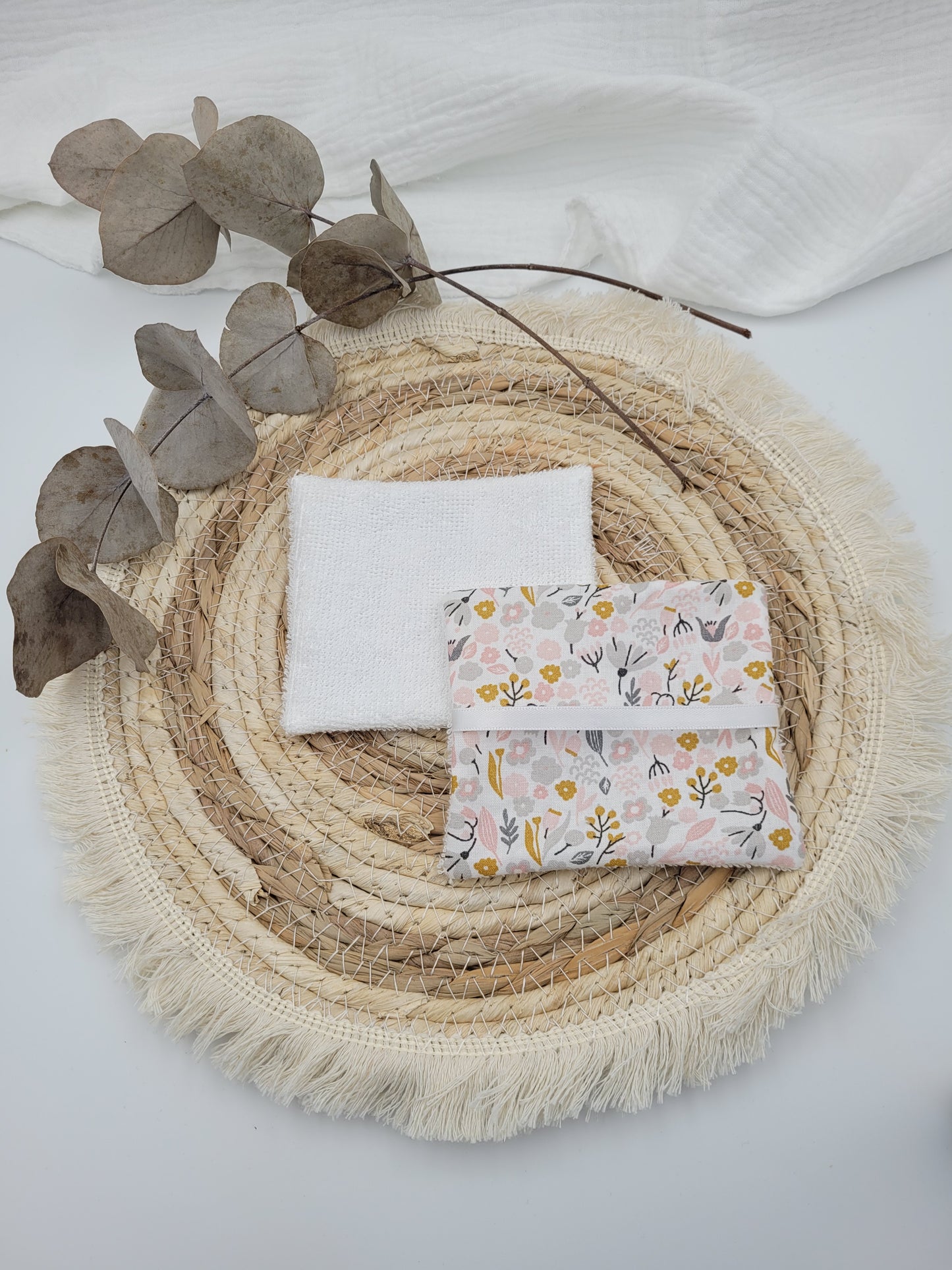 Washable wipes and basket - Alicia