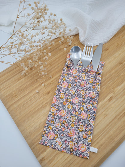 Toothbrush / Cutlery Pouch - Rosa