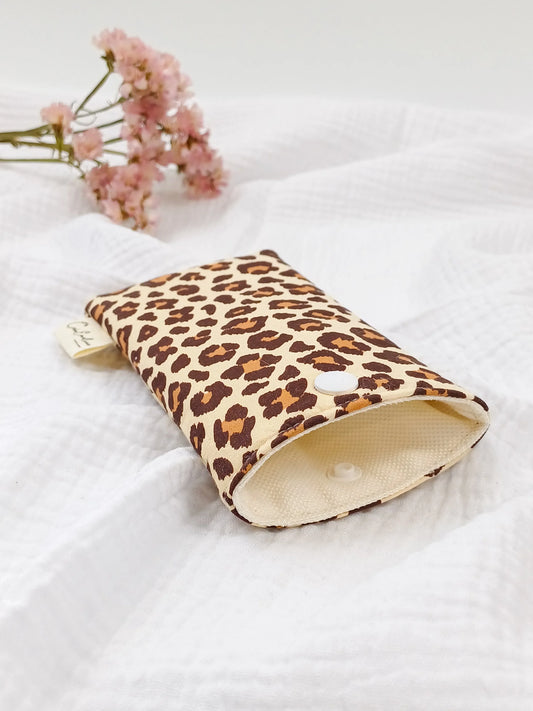 Etui à lunettes - Léopard - CréaEmeline - accessoire - fait-main