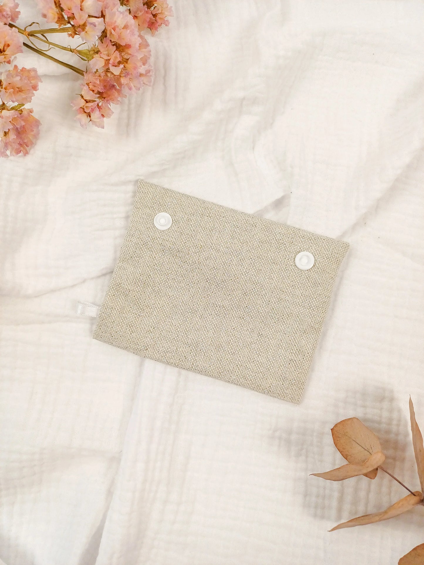 Pochette à savon - Lurex - CréaEmeline - accessoire - fait-main