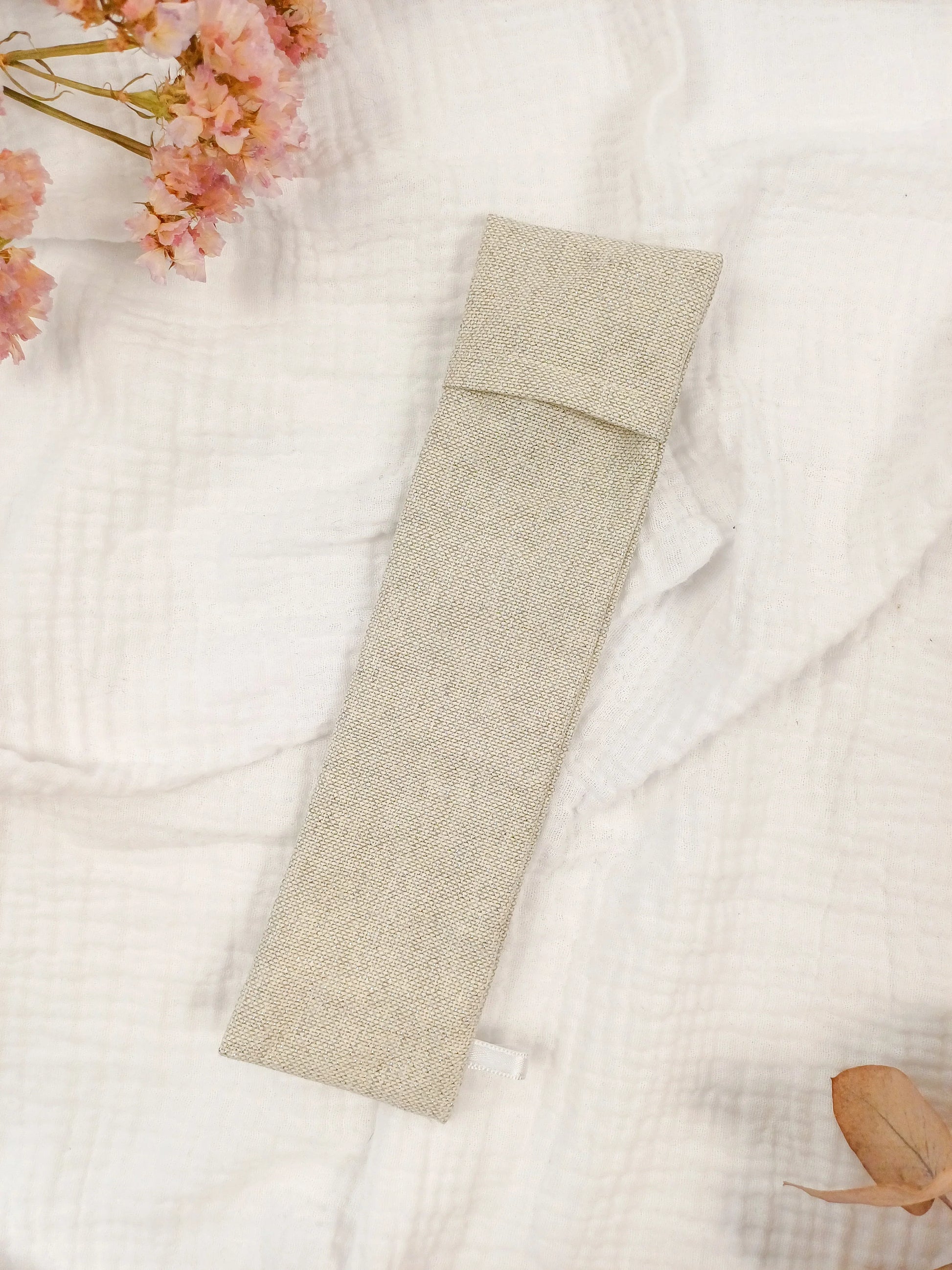 Pochette pour brosse à dents - Lurex - CréaEmeline - accessoire - fait-main