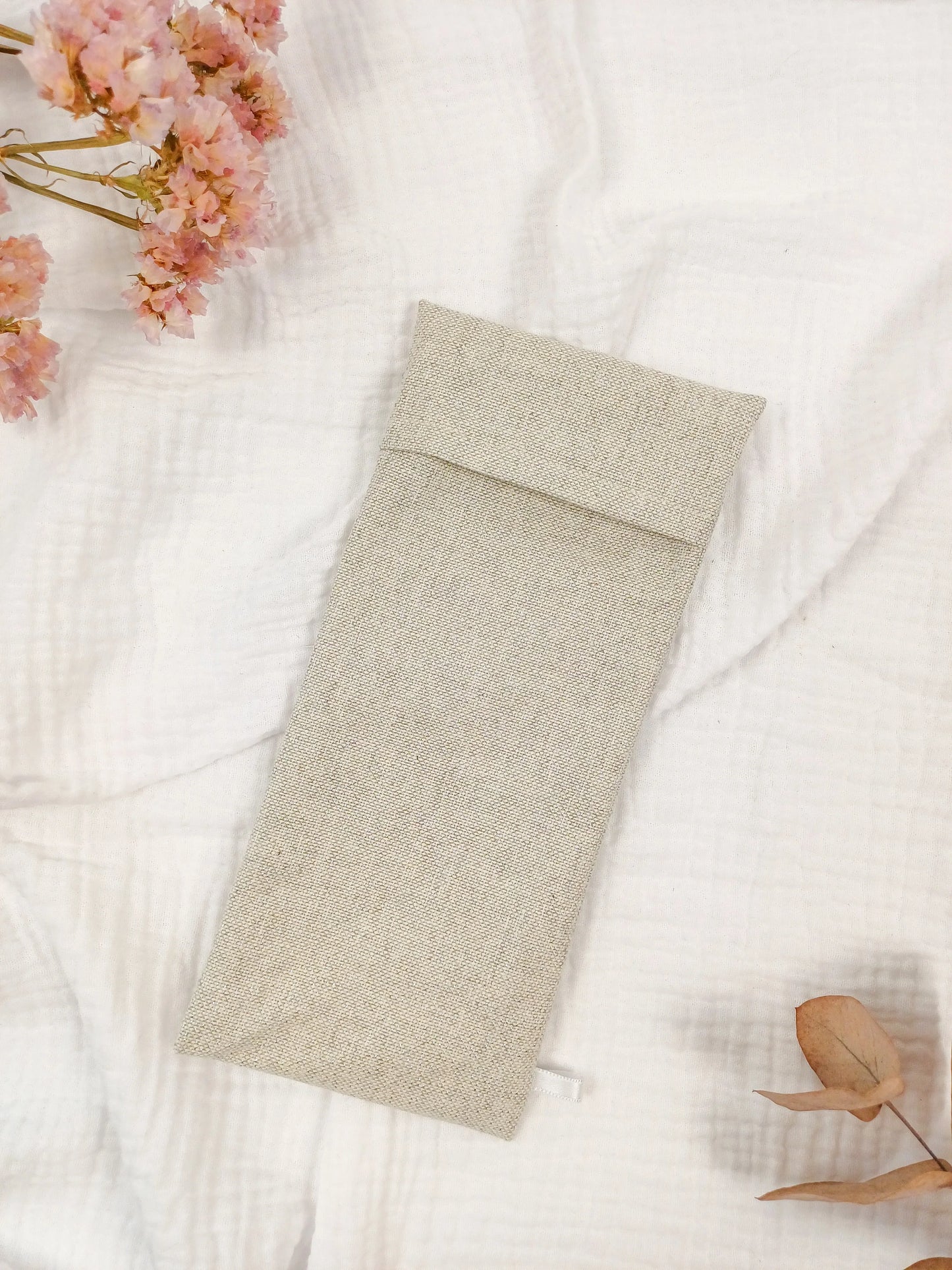 Pochette pour brosse à dents / couverts - Lurex - CréaEmeline - accessoire - fait-main