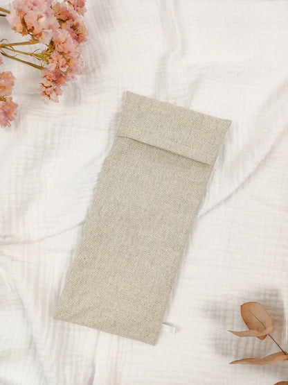Pochette pour brosse à dents / couverts - Lurex - CréaEmeline - accessoire - fait-main