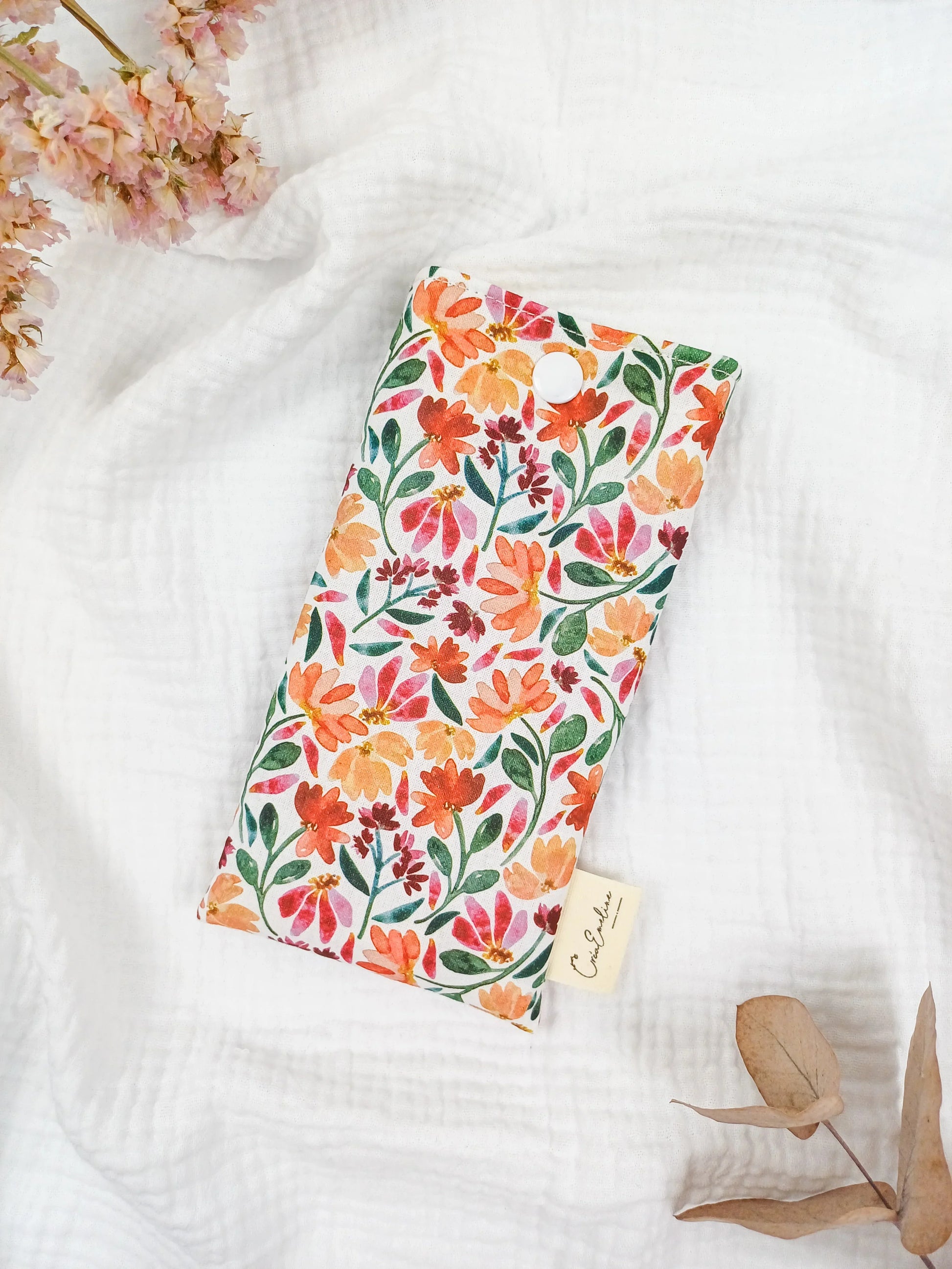 Etui à lunettes - Isée - CréaEmeline - accessoire - fait-main