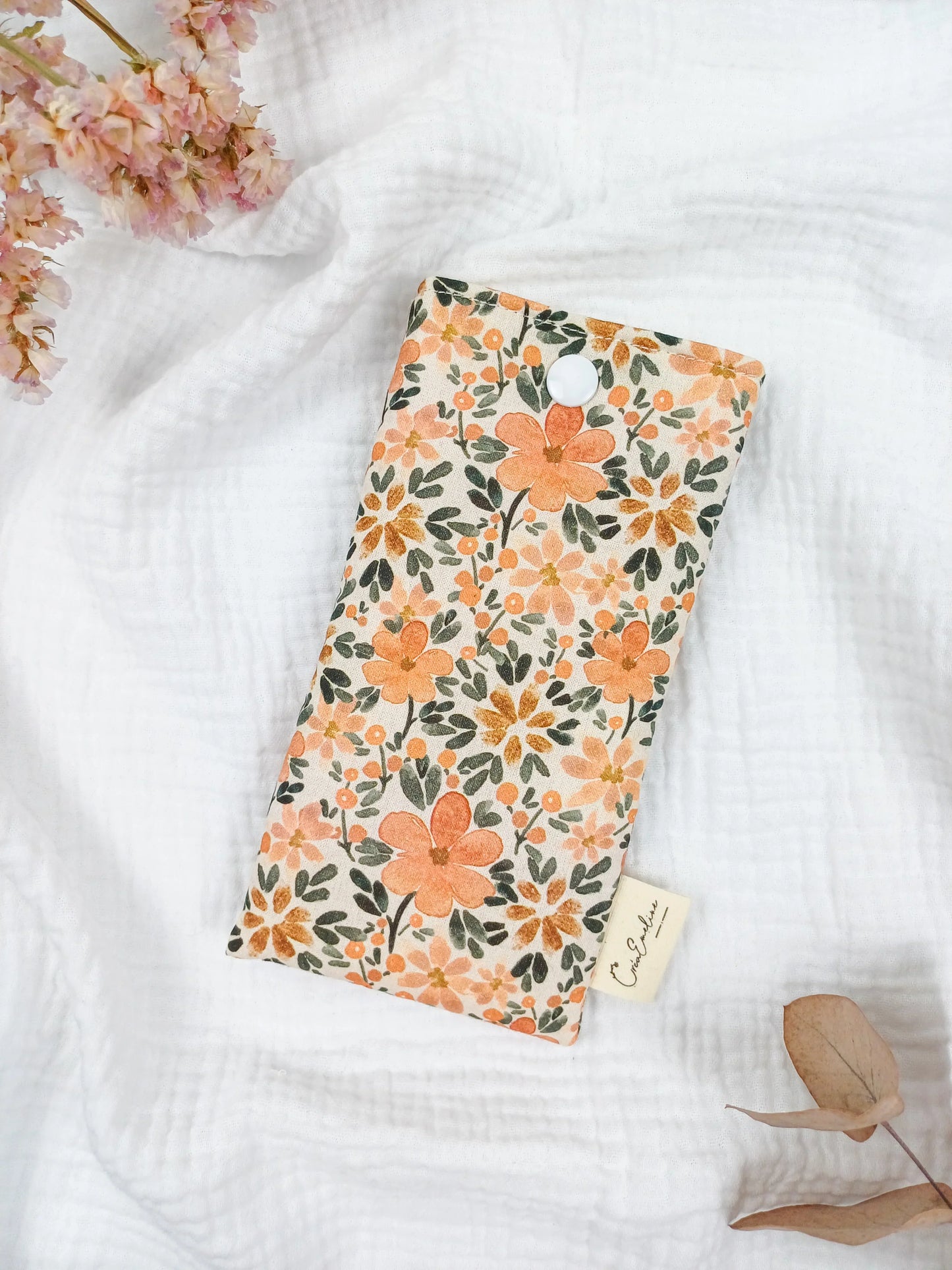 Etui à lunettes - Gladys - CréaEmeline - accessoire - fait-main