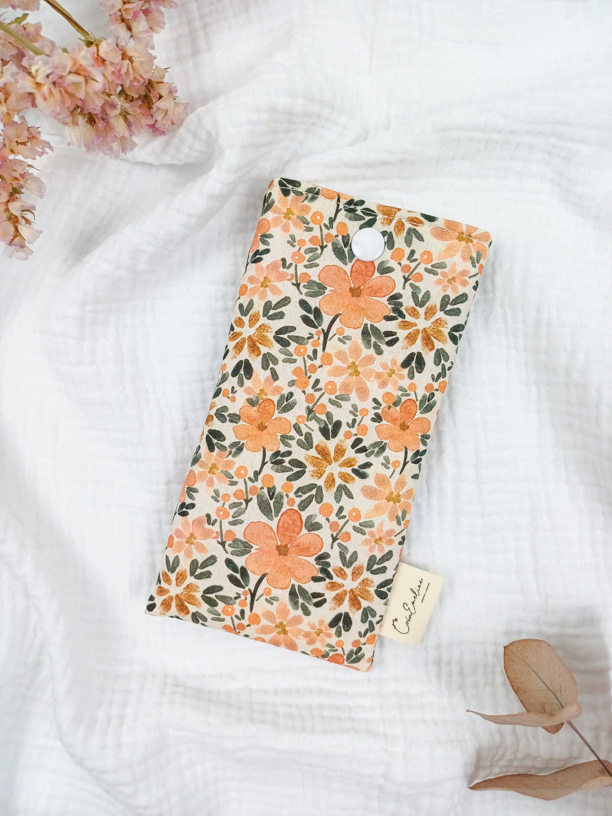 Etui à lunettes - Gladys - CréaEmeline - accessoire - fait-main