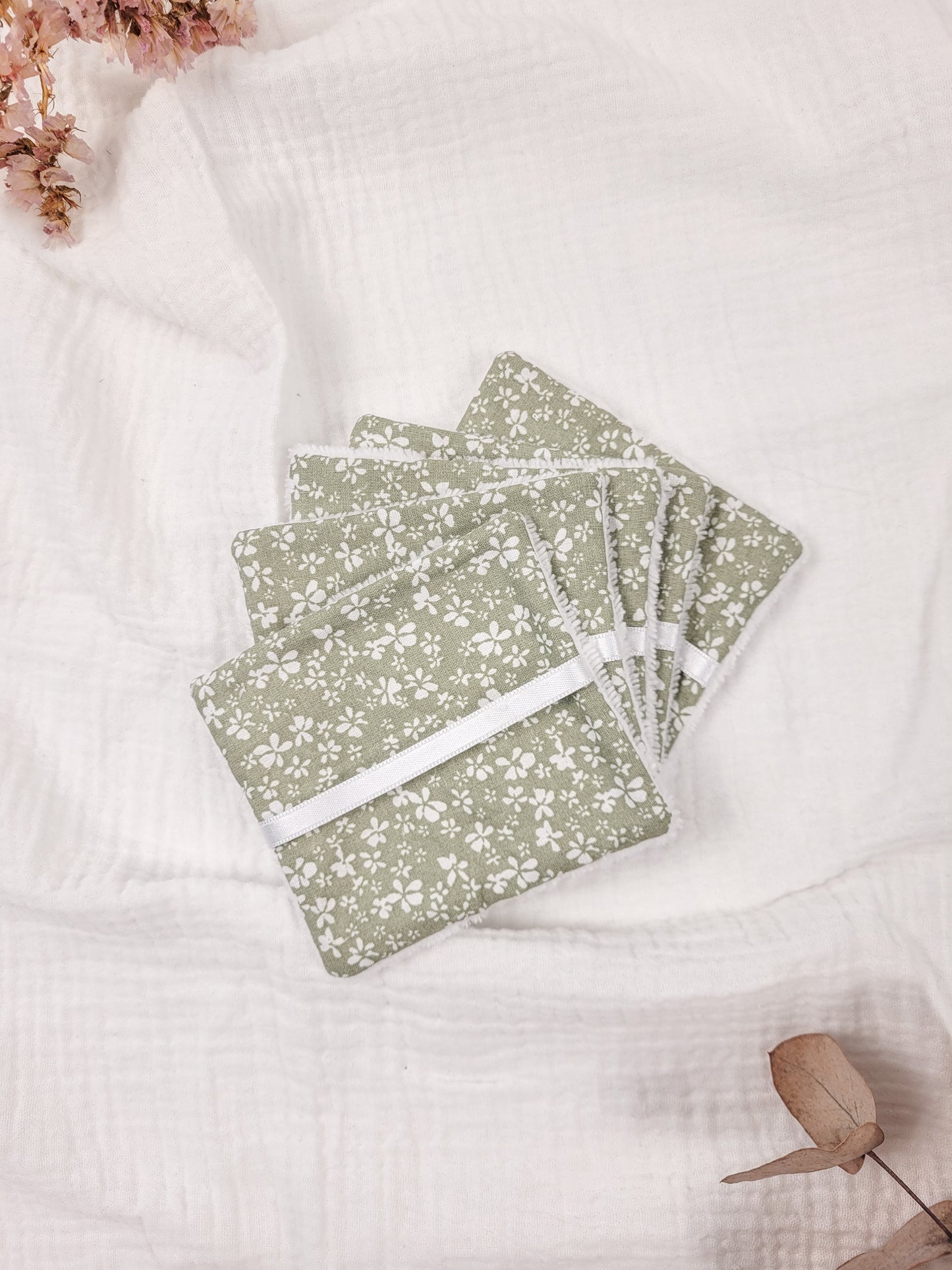 Washable wipes and pouch - Perrine