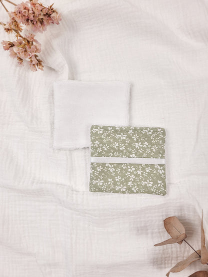 Washable wipes and basket - Perrine
