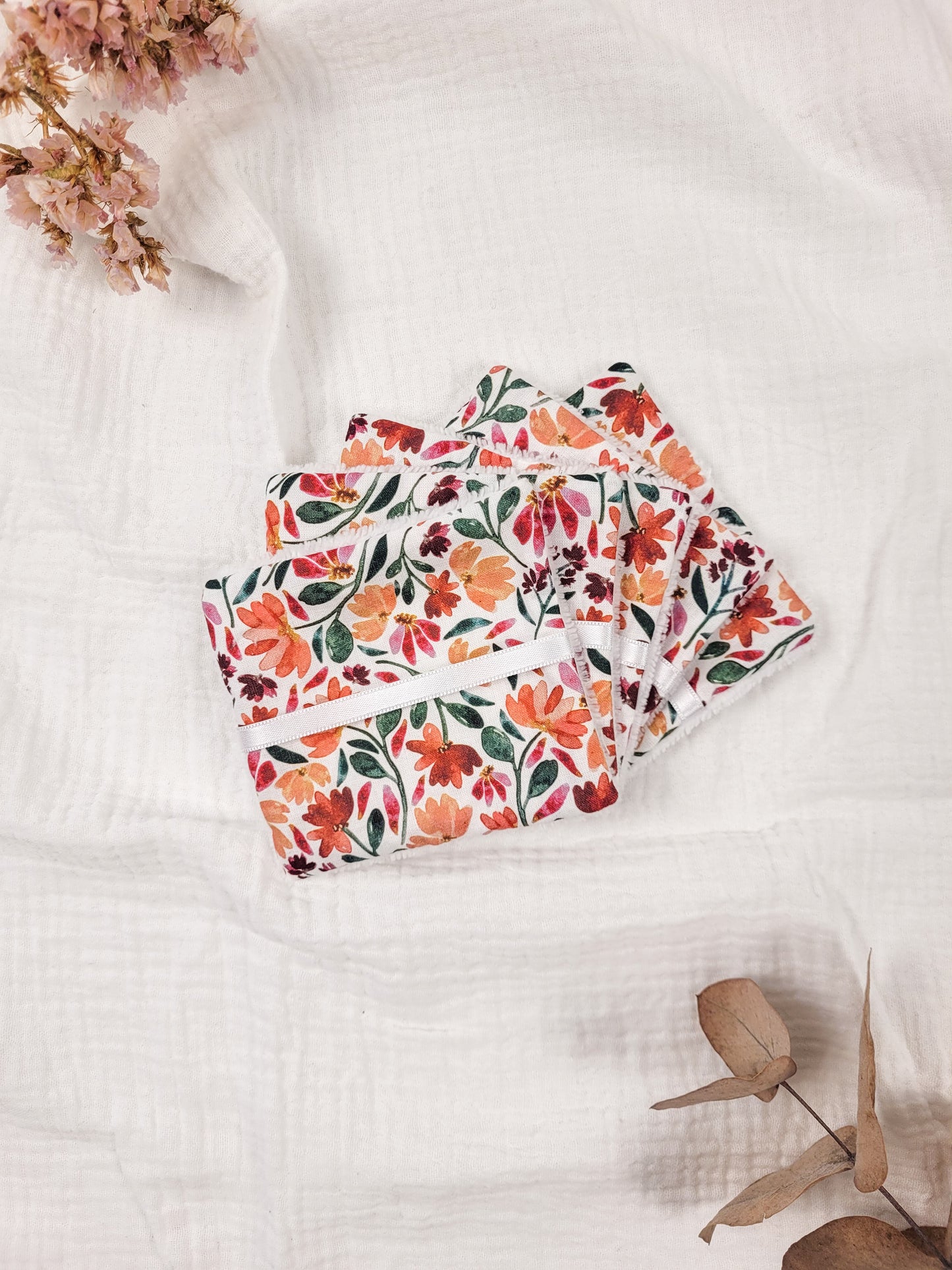 Washable wipes and pouch - Isée