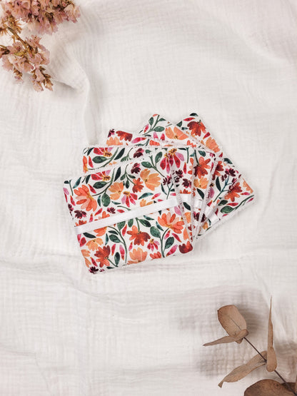 Washable wipes and pouch - Isée