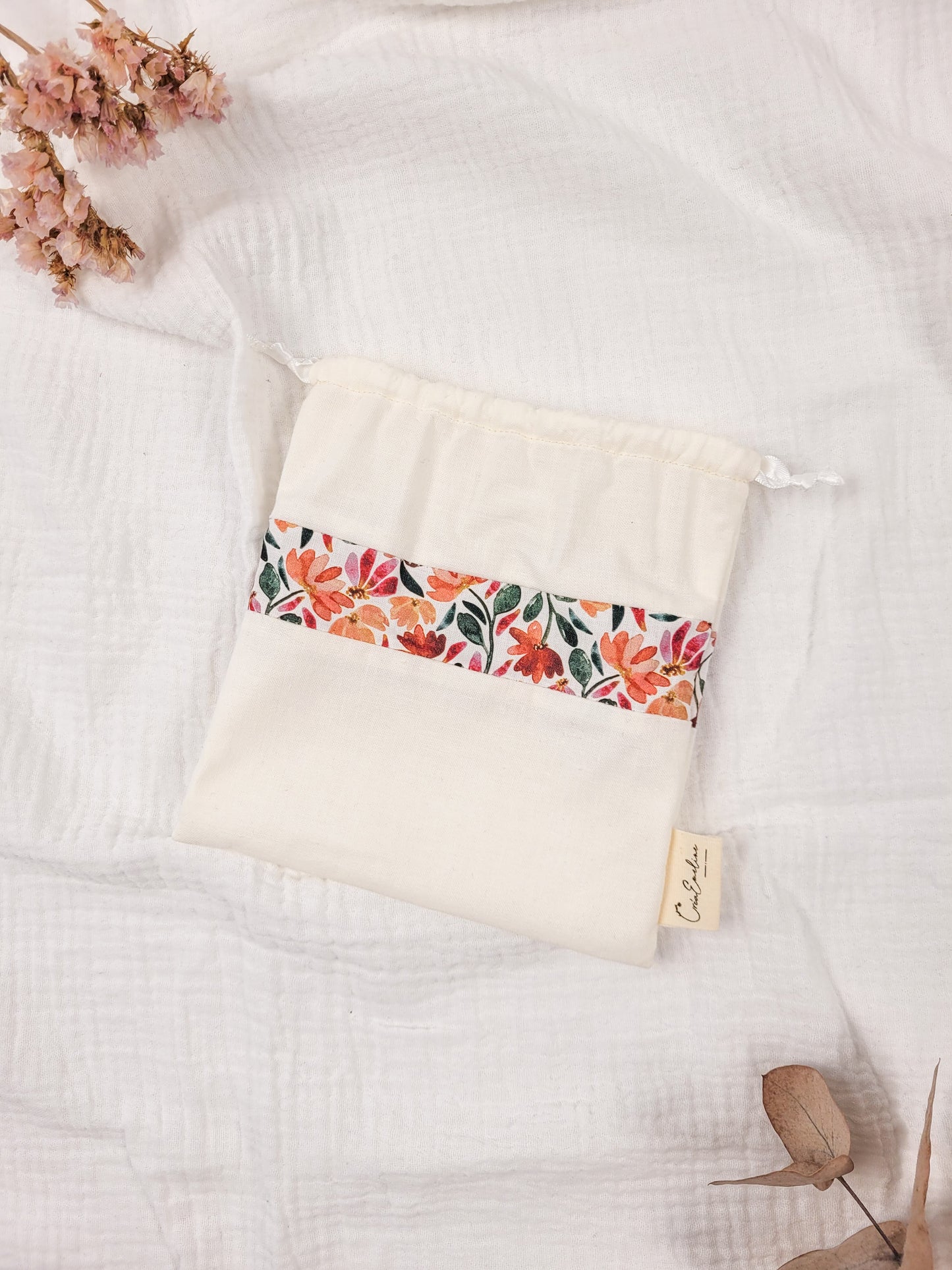 Washable wipes and pouch - Isée