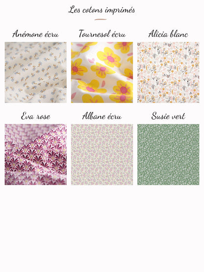 Serviette visage / main - sur-mesure - CréaEmeline - accessoire - fait-main