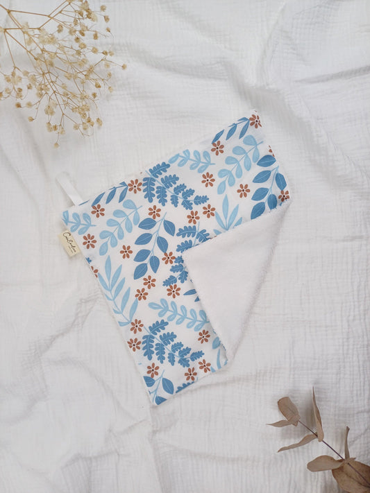 Serviette - Floryne - CréaEmeline - accessoire - fait-main